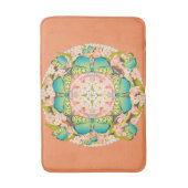 バタフライガーデン バスマット (正面縦)