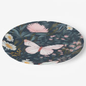 バタフライガーデン ペーパープレート (アングル)