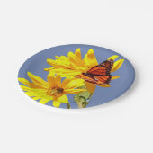 バタフライガーデン ペーパープレート (アングル)