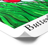 バタフライガーデン ポスター (角)