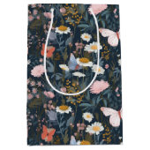 バタフライガーデン ミディアムペーパーバッグ (正面)