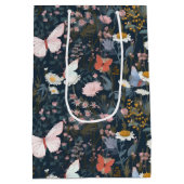 バタフライガーデン ミディアムペーパーバッグ (裏面)