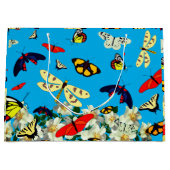 バタフライガーデン ラージペーパーバッグ (正面)