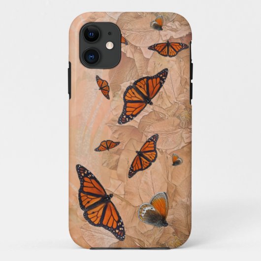 バタフライガーデン iPhone 5 カバー (裏面)
