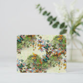 バタフライガーデンPC5デザイン ポストカード (スタンド正面)