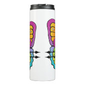 バタフライガールウィメンズタンクトップ タンブラー (裏面)