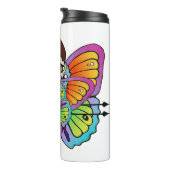 バタフライガールウィメンズタンクトップ タンブラー (回転右)