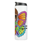 バタフライガールウィメンズタンクトップ タンブラー (回転右)