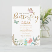 バタフライガールズの誕生日パーティー 招待状 (スタンド正面)