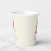 バタフライガールズバースデーパーティー 紙コップ (左)