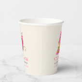 バタフライガールズバースデーパーティー 紙コップ (右)