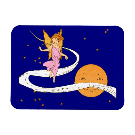 バタフライガール宇宙 マグネット (横)