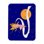 バタフライガール宇宙 マグネット (縦)