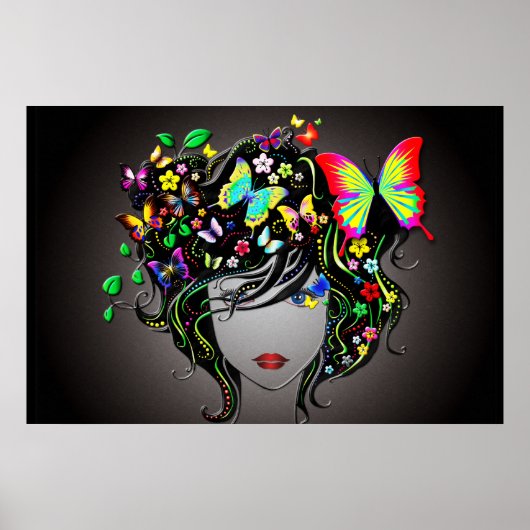 バタフライガール1ポスター ポスター (正面)