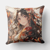 バタフライガール クッション (裏面)