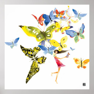 バタフライガール ポスター