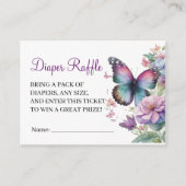 バタフライキスとベビーウィッシュエンクロージャカード エンクロージャーカード (正面)