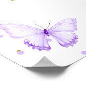 バタフライキスの赤ちゃんシャワーゲーム ポスター (角)