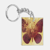 バタフライキスアクリルキーチェーン キーホルダー (正面左)
