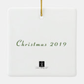 バタフライキスオーナメント セラミックオーナメント (裏面)