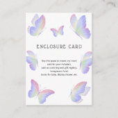 バタフライキスカスタム文字 エンクロージャーカード (正面)