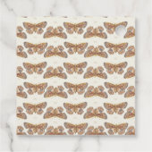 バタフライキスベビーガールシャワー フェイバータグ (裏面)