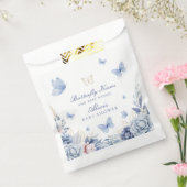 バタフライキスボーイベビーシャワー フェイバーバッグ (封をした状態)