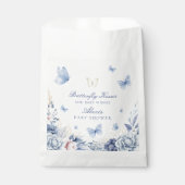 バタフライキスボーイベビーシャワー フェイバーバッグ (正面)