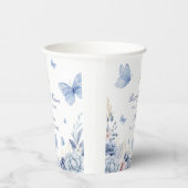 バタフライキスボーイベビーシャワー 紙コップ (右)