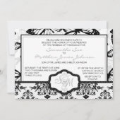 バタフライキス結婚式招待状カード_DrMullins 招待状 (裏面)