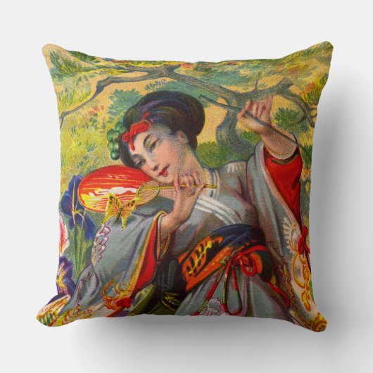 バタフライキス装飾用クッション クッション (正面)