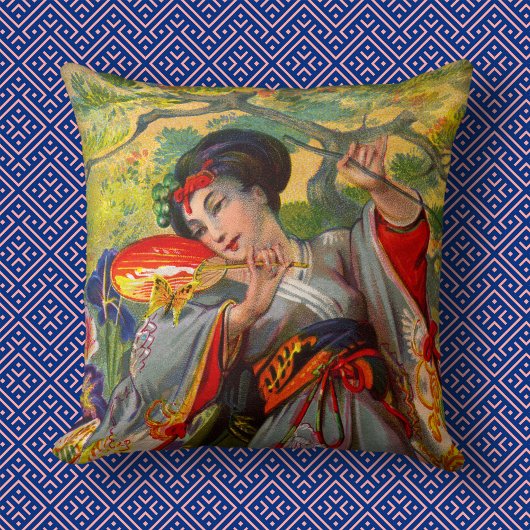 バタフライキス装飾用クッション クッション