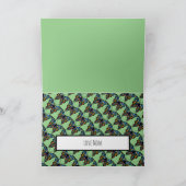 バタフライキス誕生日グリーティングカード 招待状 (内部)