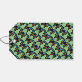 バタフライキス誕生日メッセージカード ギフトタグ (裏面横)