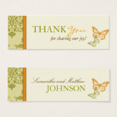 バタフライキス魅力的TYスキニーカード (正面&裏面)