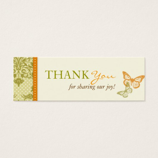 バタフライキス魅力的TYスキニーカード (正面)