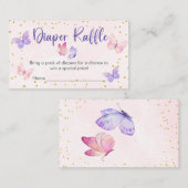 バタフライキス&ベビーウィズオムツラッフル エンクロージャーカード (正面/裏面)