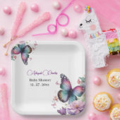 バタフライキス&ベビーウィーズ紙プレート ペーパープレート (パーティー)