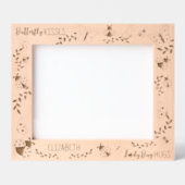 バタフライキス、ラディバグパーソナライズされたハグ10x8 レーザー彫刻フレーム (正面)