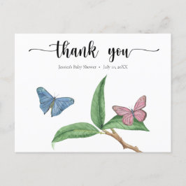 バタフライキッス サンクス ポストカード