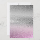 バタフライキッス ベビーシャワー 招待状 (裏面)