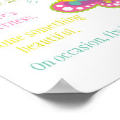 バタフライキッズポスターのように ポスター (角)