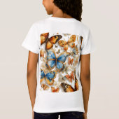 バタフライキッドのTシャツ Tシャツ (裏面)