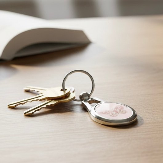 バタフライキーチェーン キーホルダー