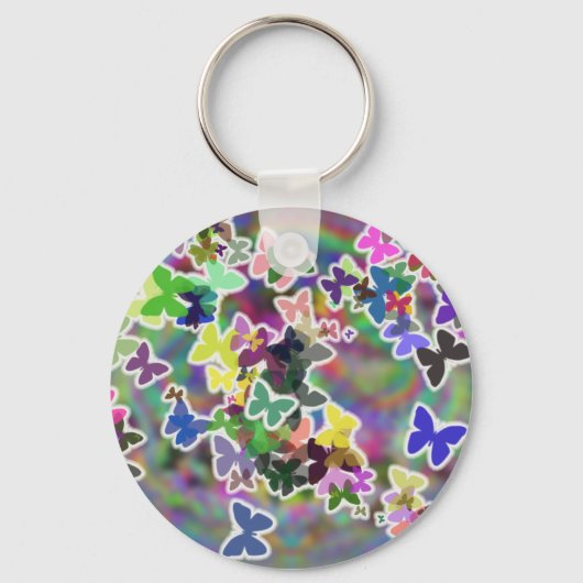 バタフライキーチェーン キーホルダー (正面)
