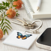 バタフライキーチェーン キーホルダー (正面右)