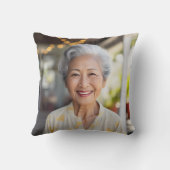 バタフライキープサケメモリアル装飾用クッション クッション (裏面)