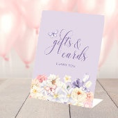 バタフライギフトブライダル標識 台座サイン