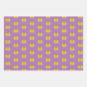 バタフライギフトラップ紙 ラッピングペーパーシート (正面2)