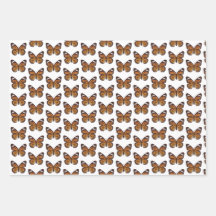 バタフライギフトラップ紙